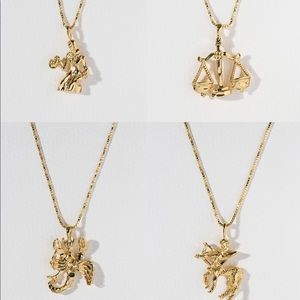 Custom Listing New Vanessa Mooney zodiac necklaces